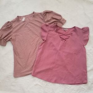Womens Pink Blouse Bundle
